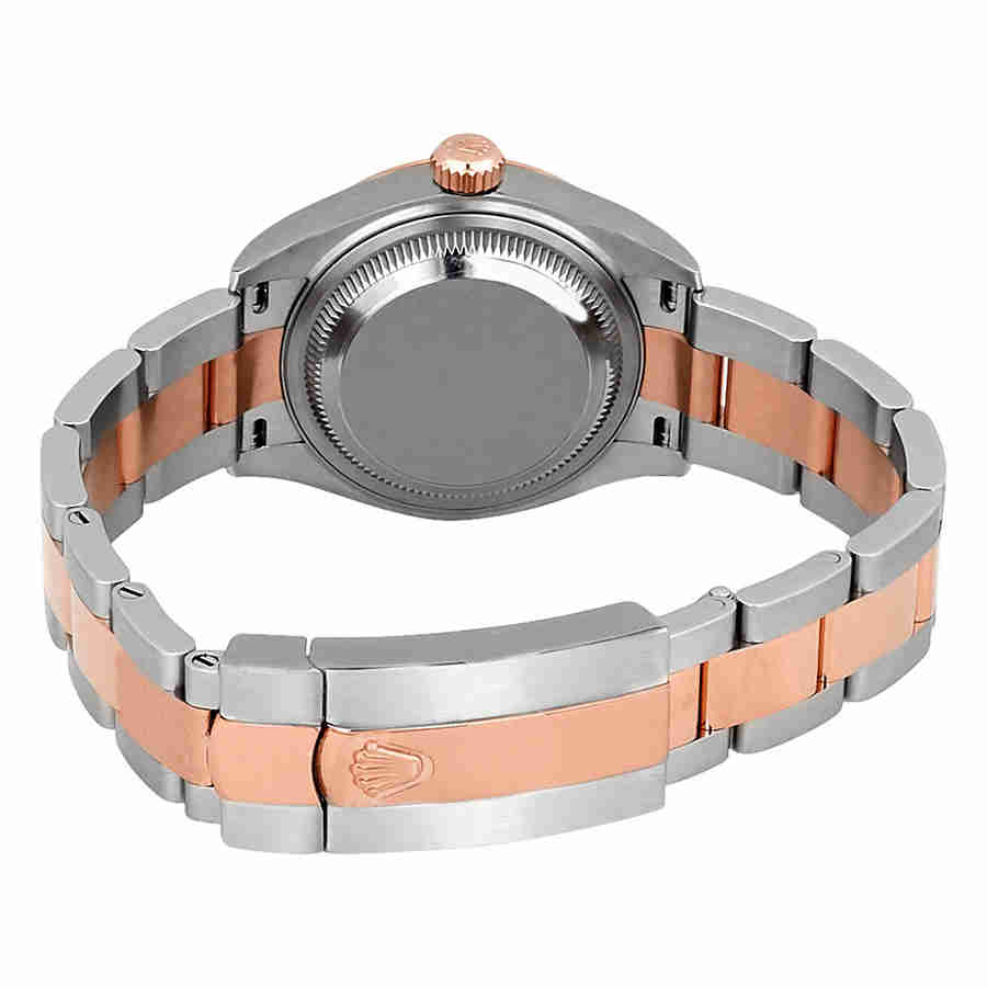 Datejust Chocolate Dial Automatic Ladies 18K Everose Gold Oyster Watch 279161CHRO