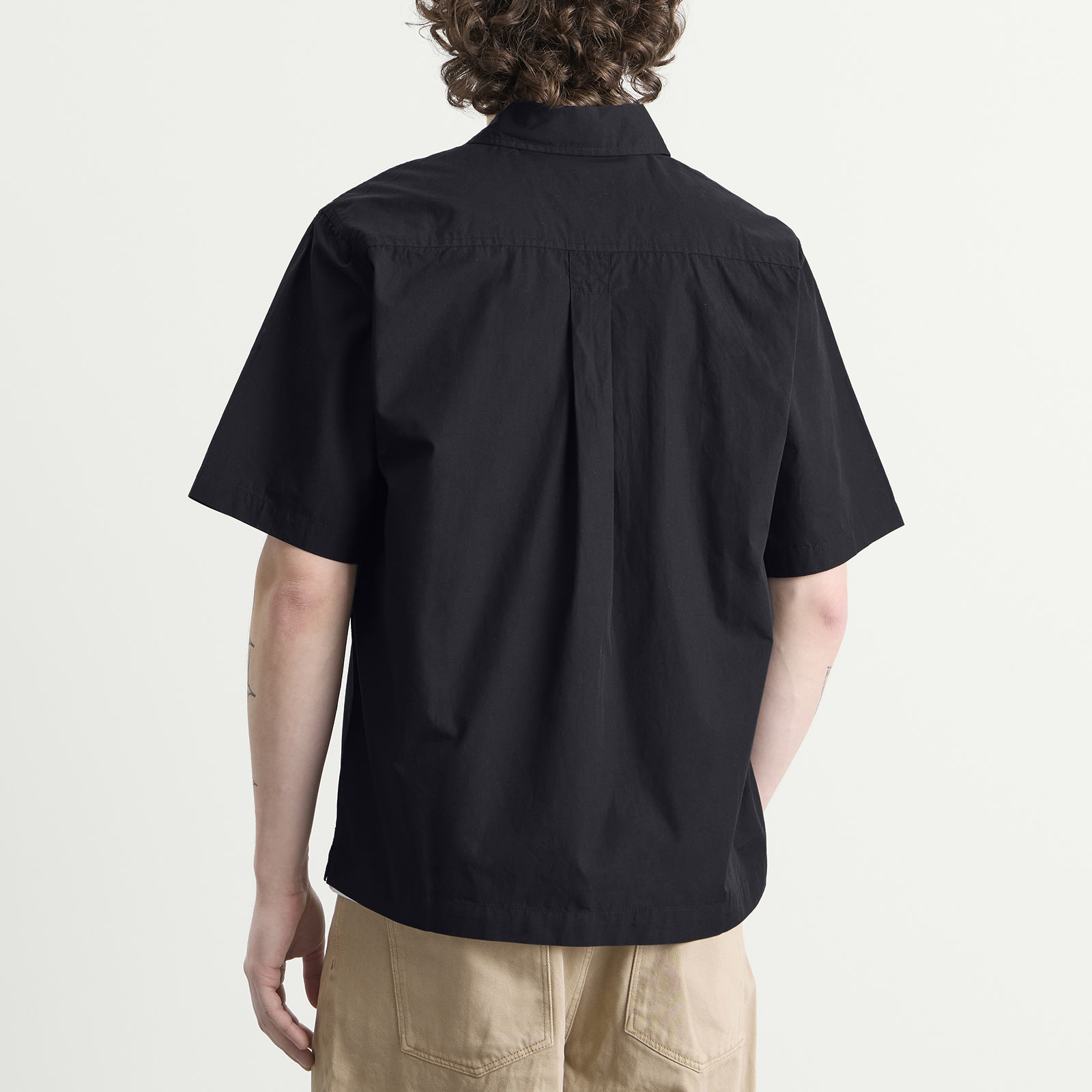 Men's Broadcloth Ewan Shirt Navy