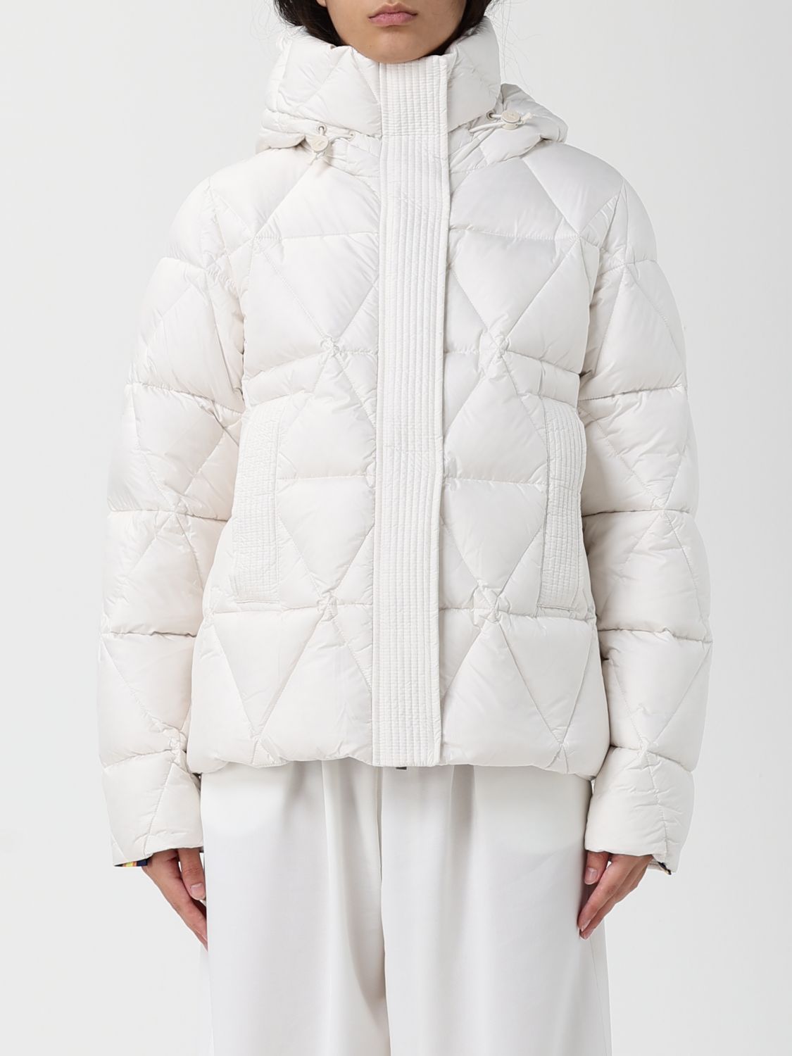 Coat Woman color White