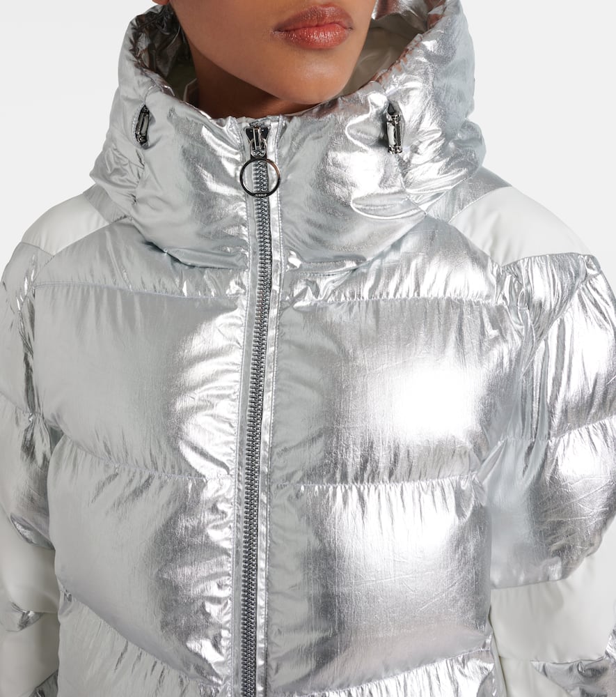 Charloy metallic ski jacket