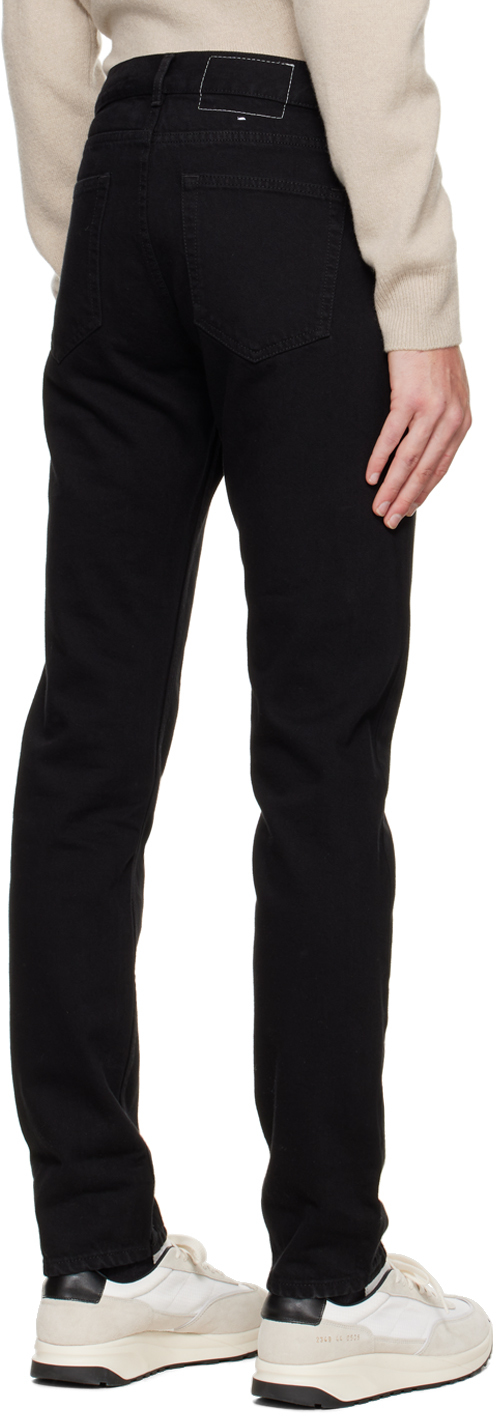 Black slim denim jeans