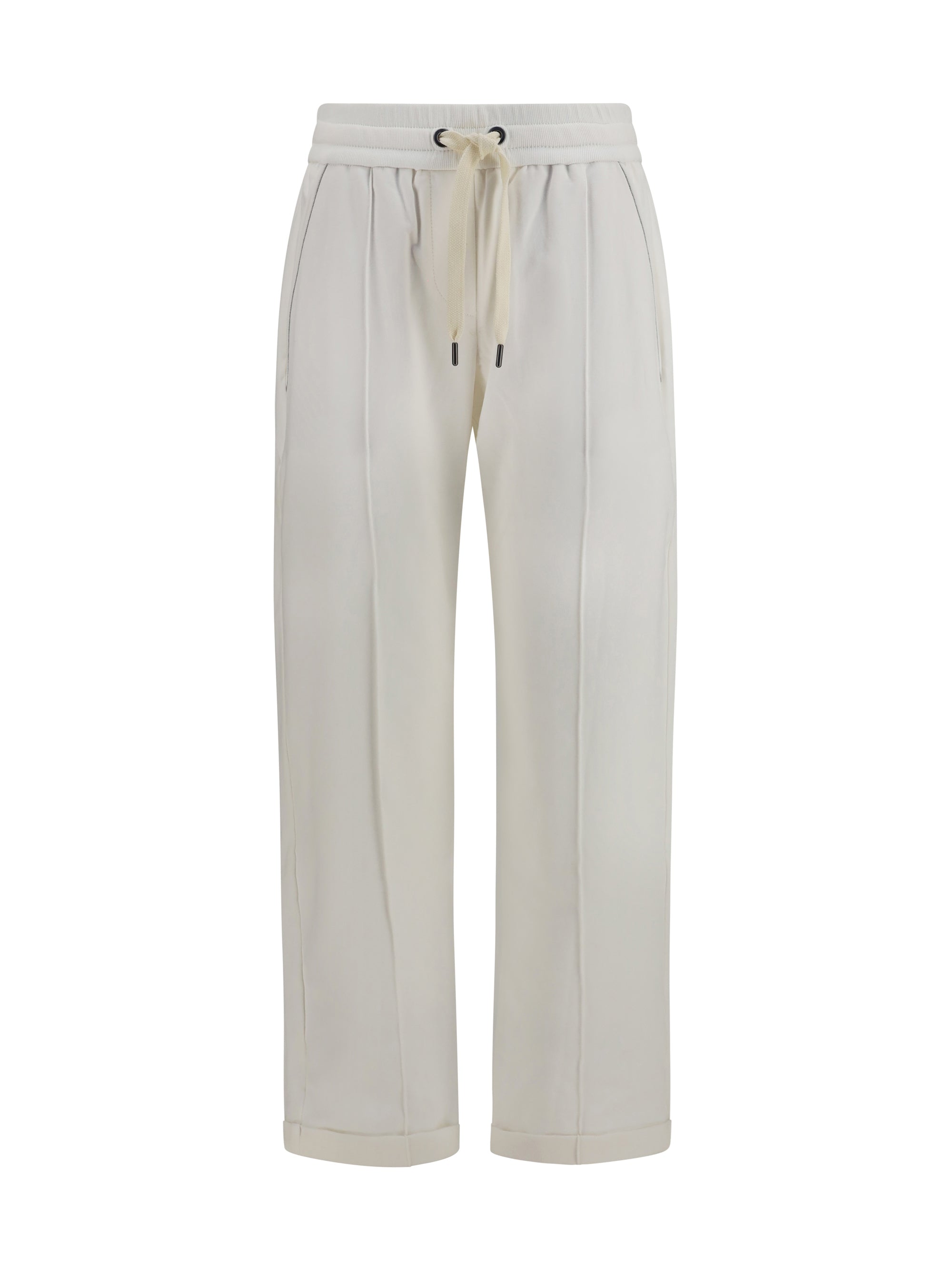 Track Joggers — Beige