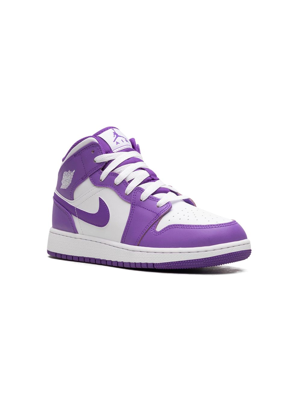 Air Jordan 1 Mid "White Purple" sneakers