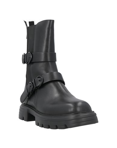 Woman Ankle boots Black Size 7 Leather