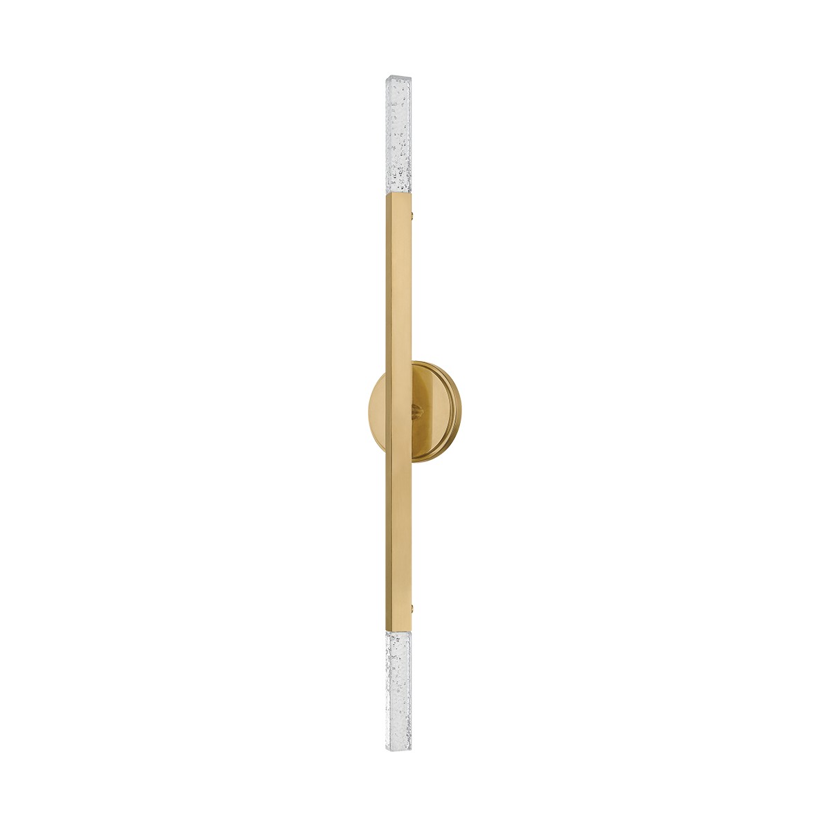 Vintage Brass LED Wall Sconce from the Strasbourg Collection