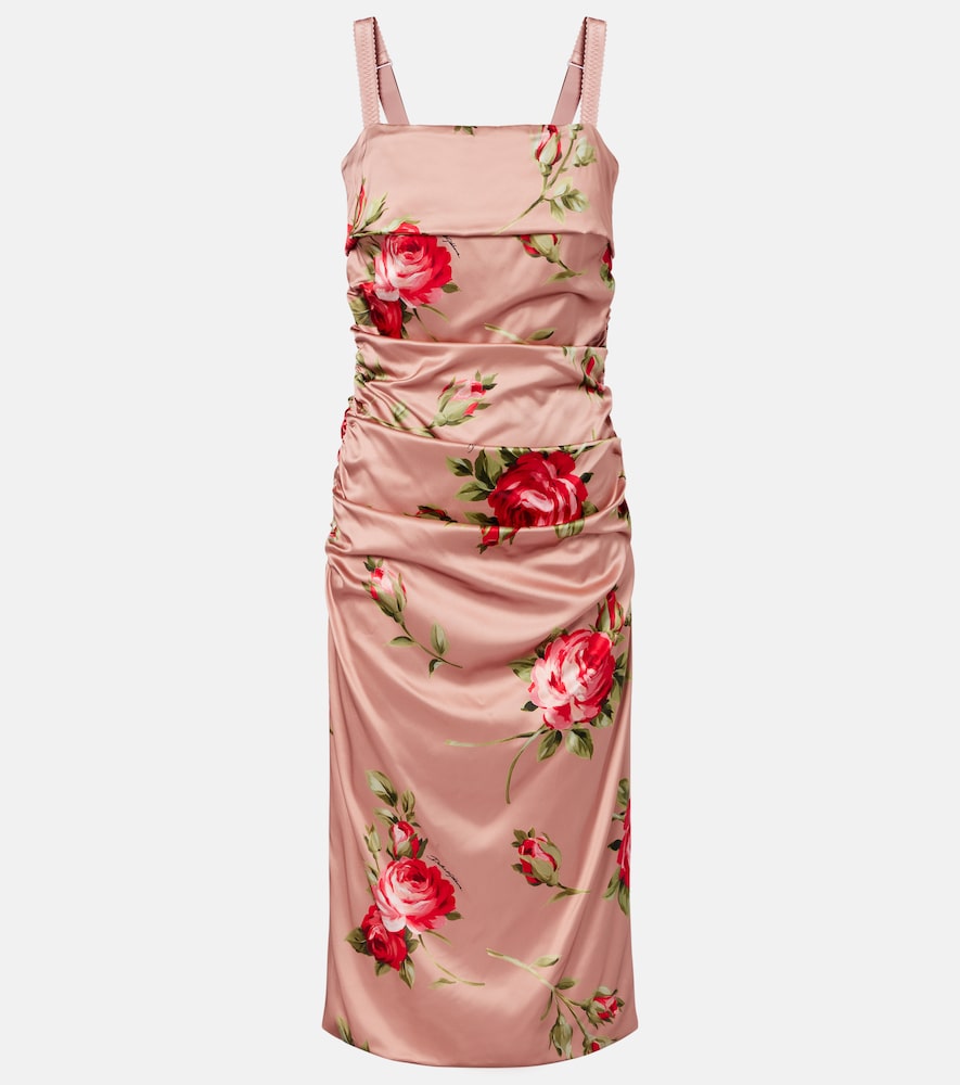 Floral midi dress