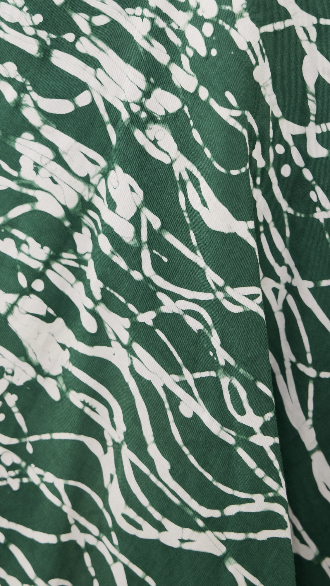 Eniola Dress Green & White