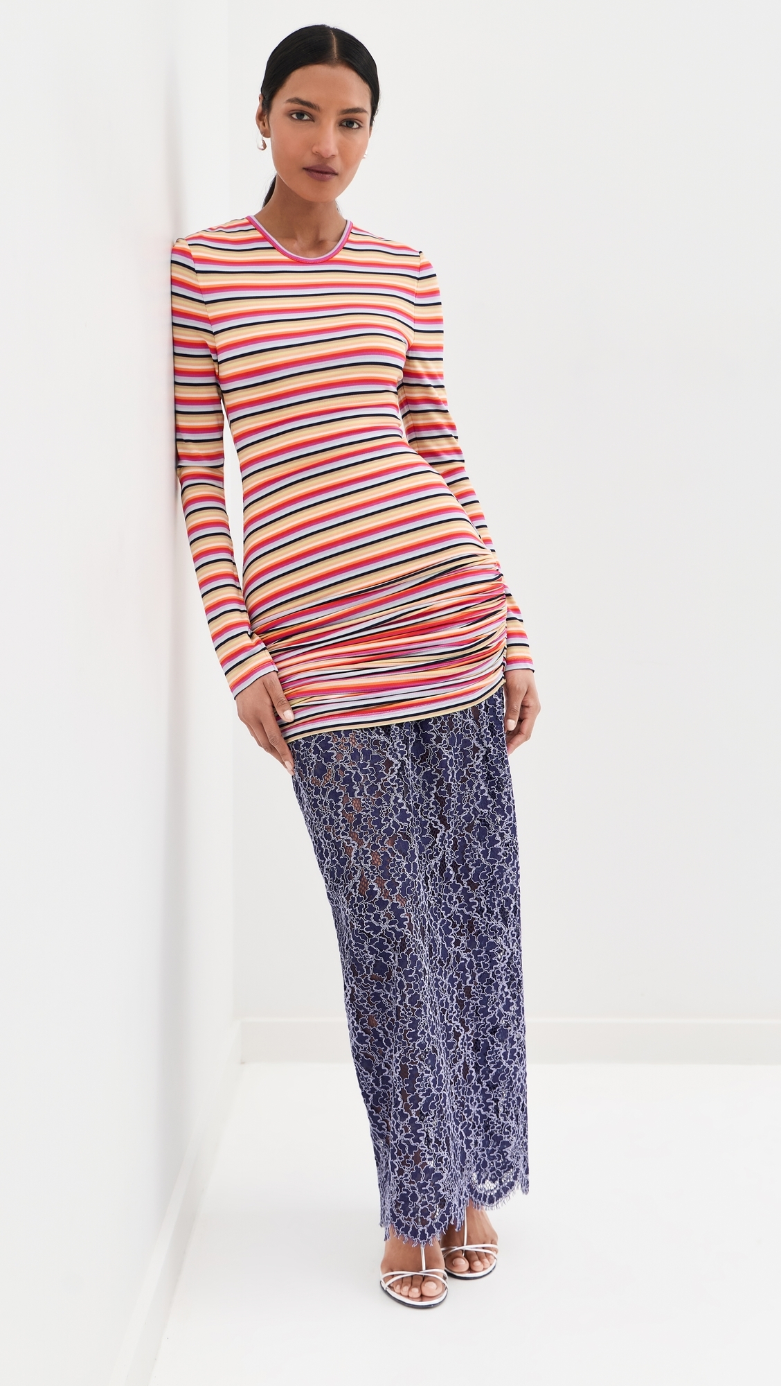 Calypso Iris Lace Dress Calypso Stripe