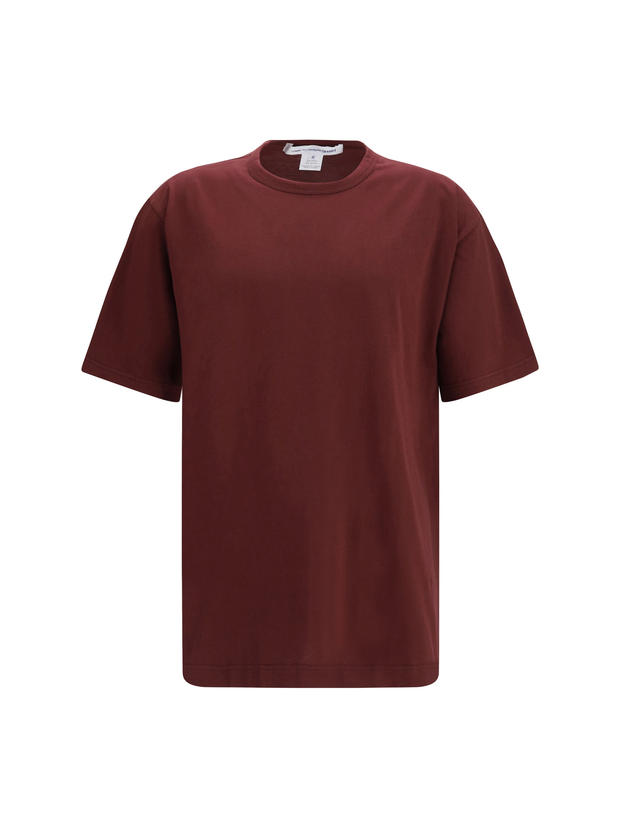 Cotton Crewneck T-Shirt — Purple
