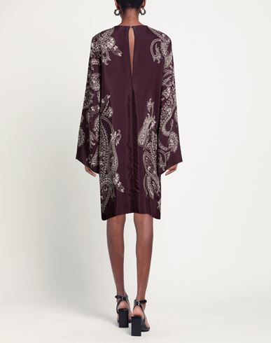 Co. go Woman Mini dress Dark purple Size 10 Silk