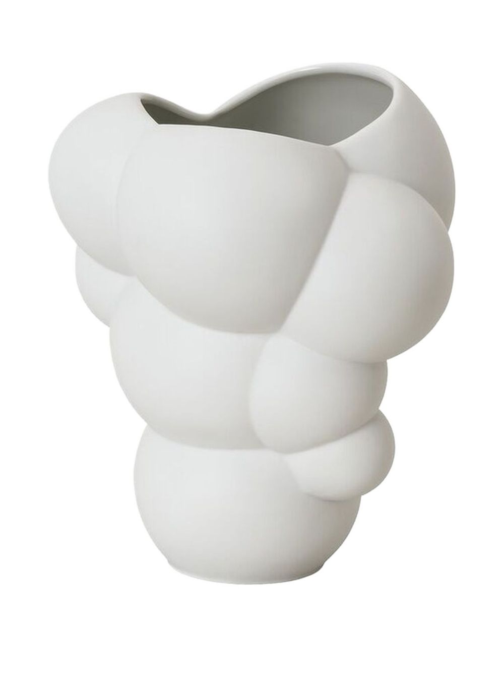 Skum Weiss bubble-textured vase (8.2cm) - White