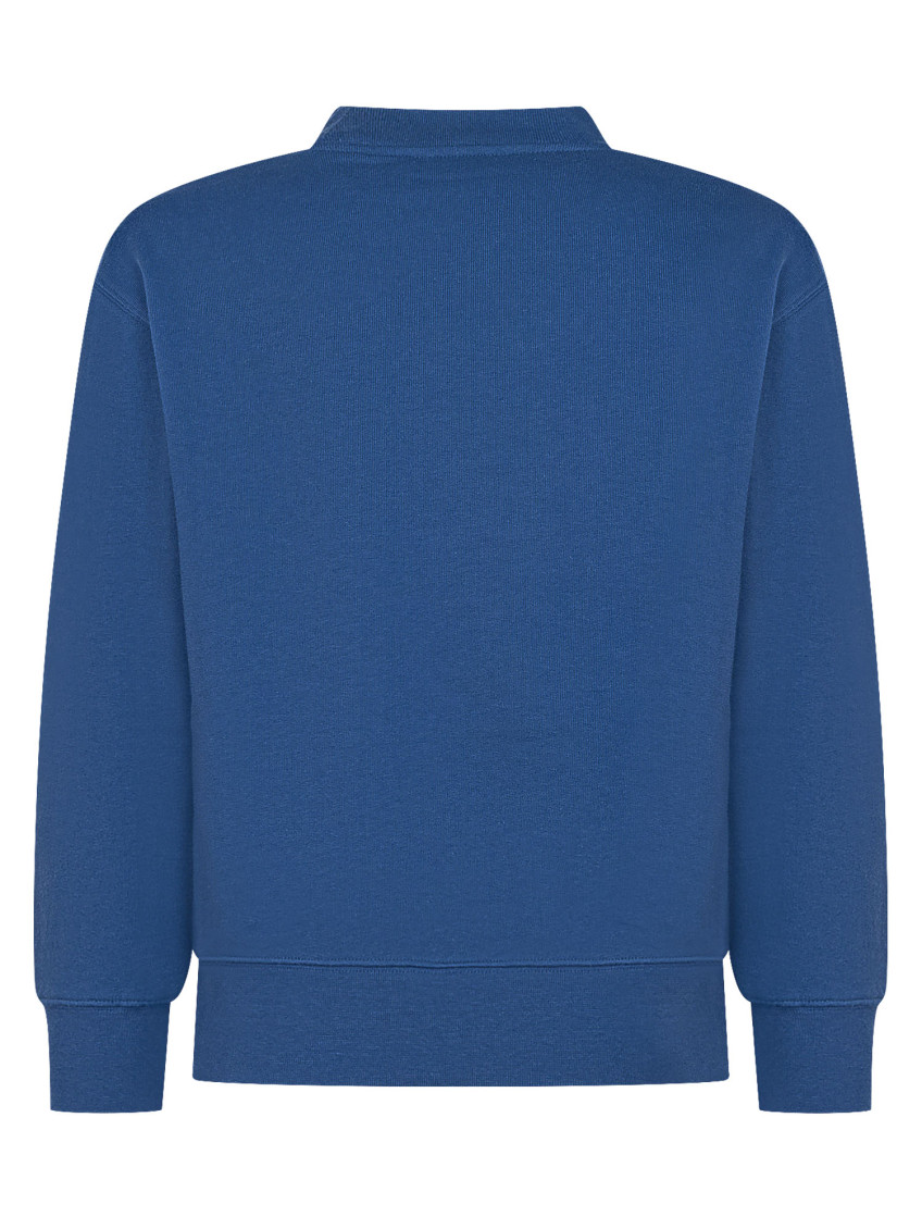 Kids Blue Logo Sweatshirt