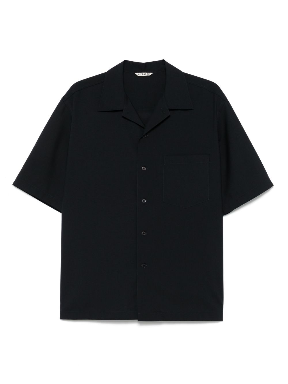 Auralee wool shirt - Brown