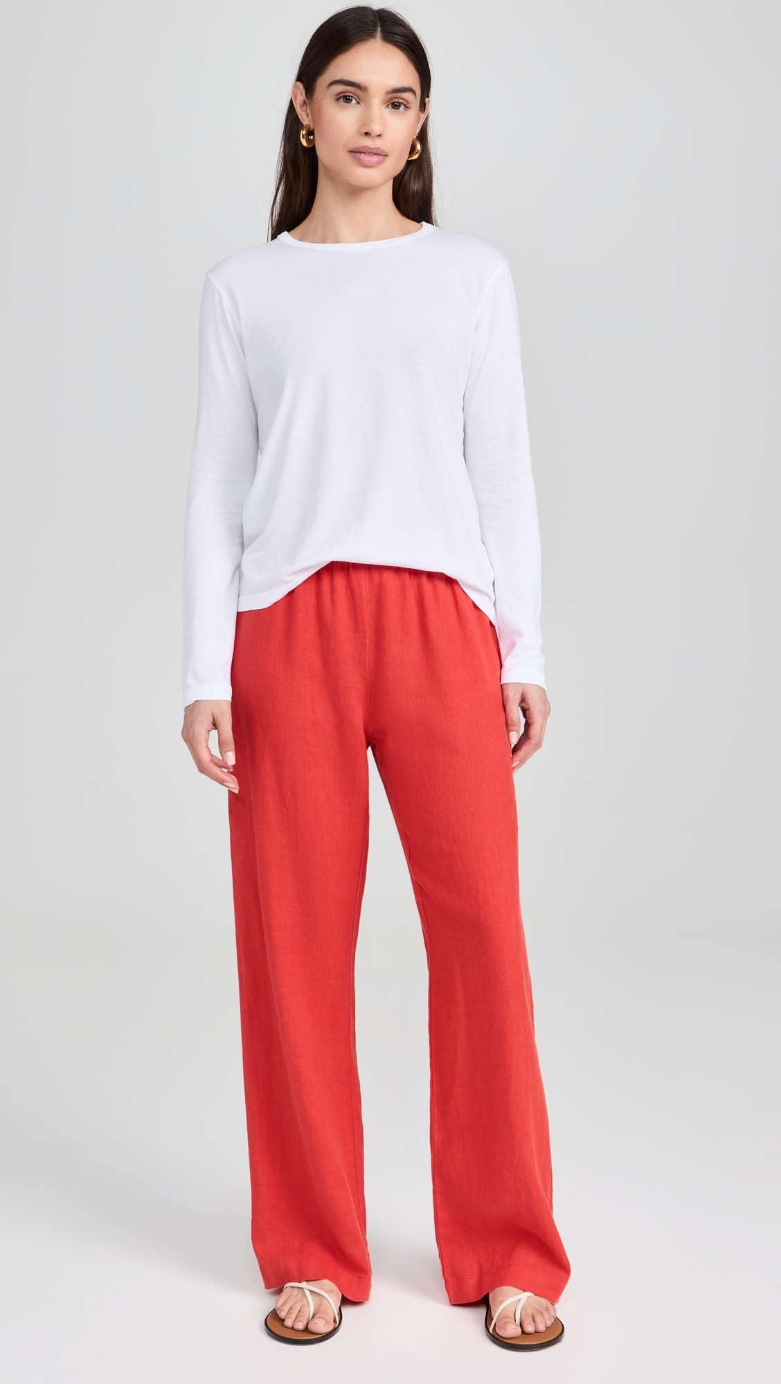 The Jersey Relaxed Long Sleeve Tee Powder