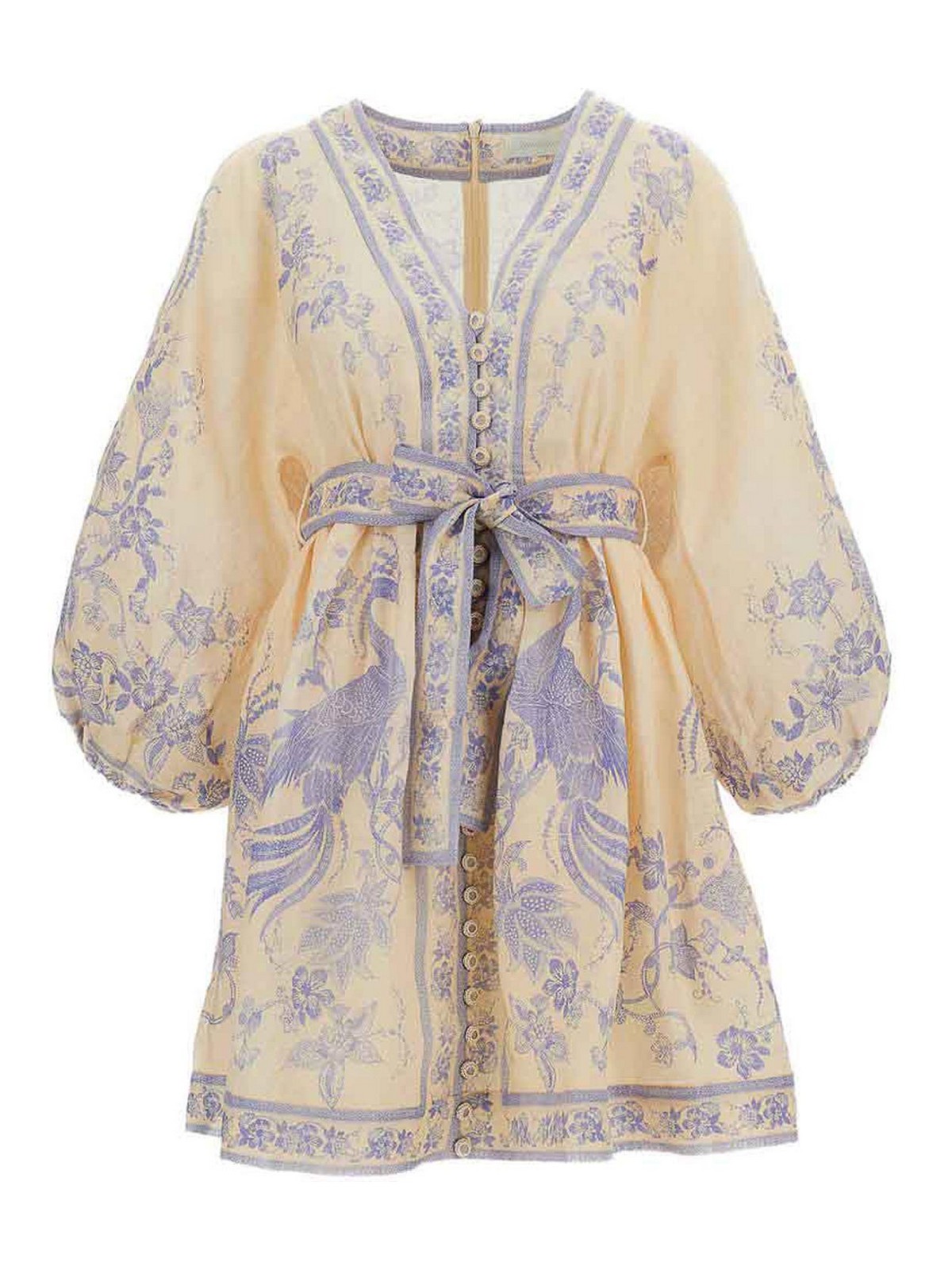 Indra Linen Mini Dress