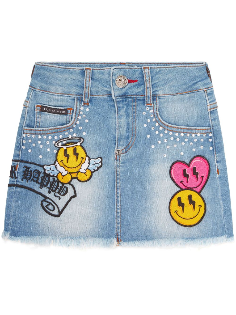 Smile denim skirt - Blue