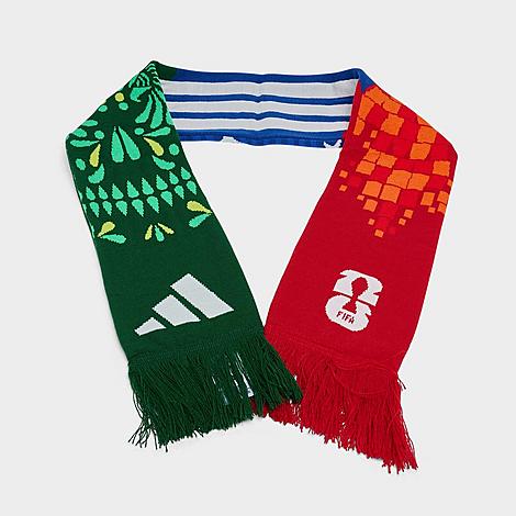 FIFA World Cup 26 Host Nations Scarf in Power Red/Amazon Green/Royal Blue