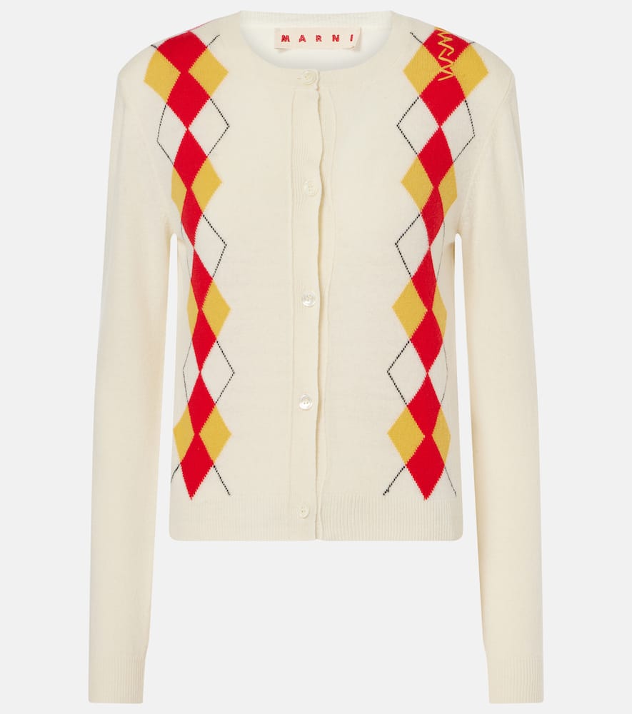 Virgin wool cardigan