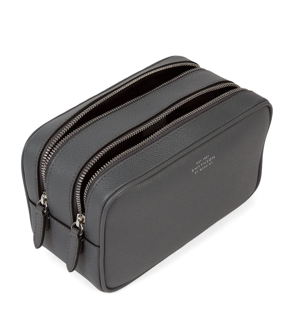 Panama Leather Toiletries Bag