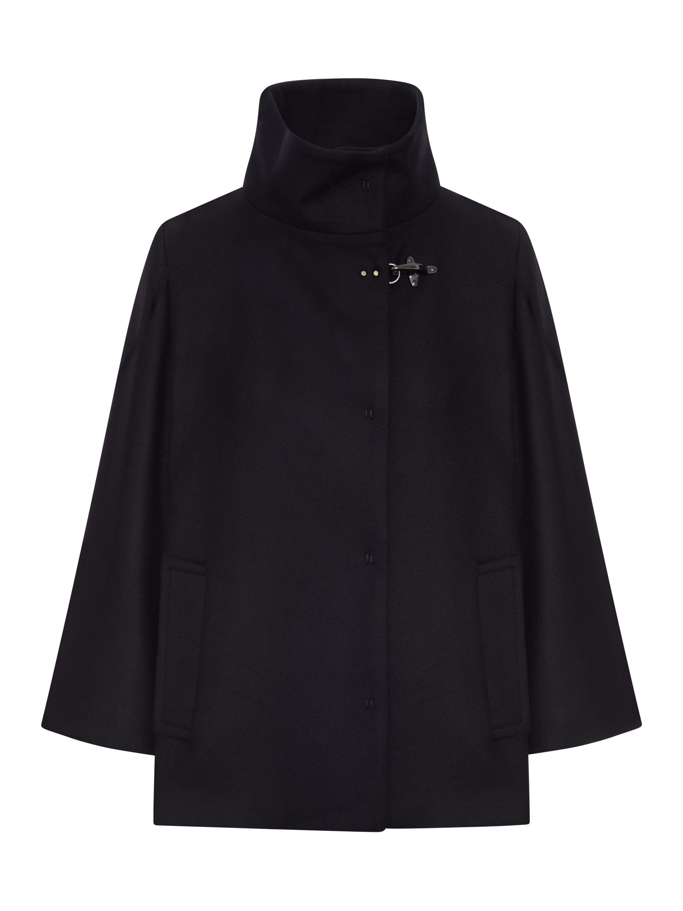 WOOL AND CASHMERE CLOTH CAPE - Fay Archive - Woman