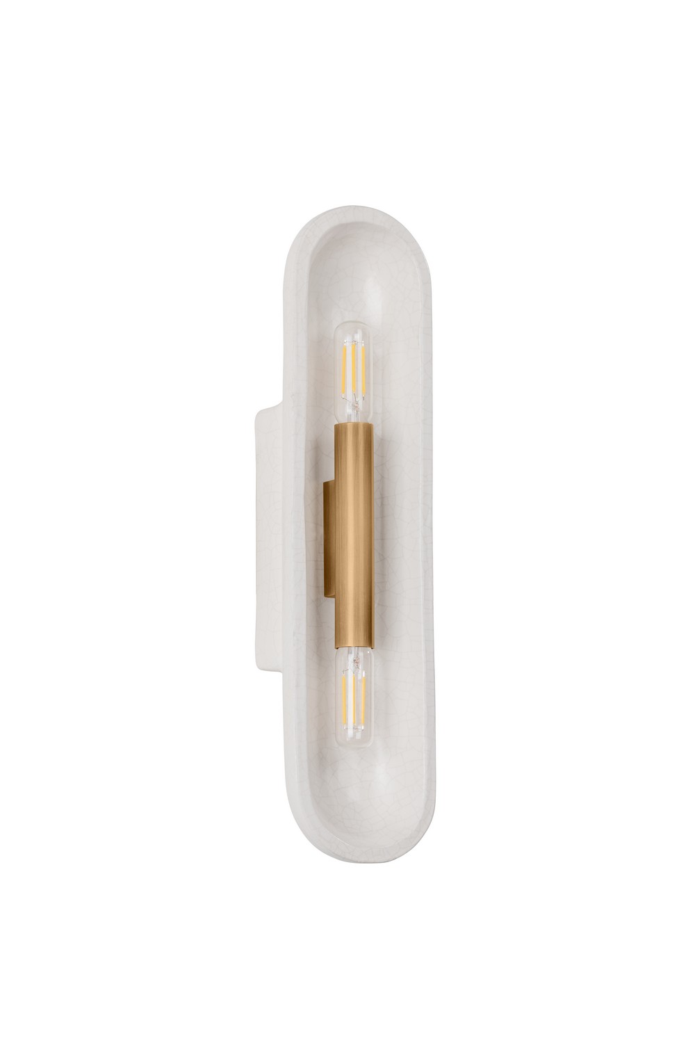 Patina Brass Wall Sconce from the Lane Collection