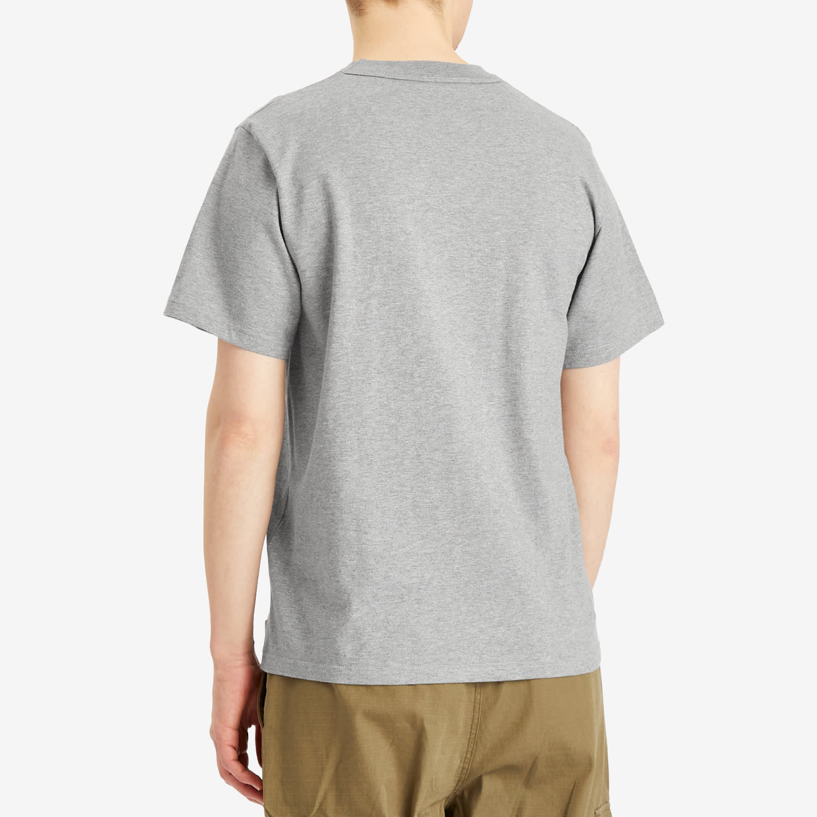Armor-Lux Men's 70990 Classic T-Shirt in Misty Grey