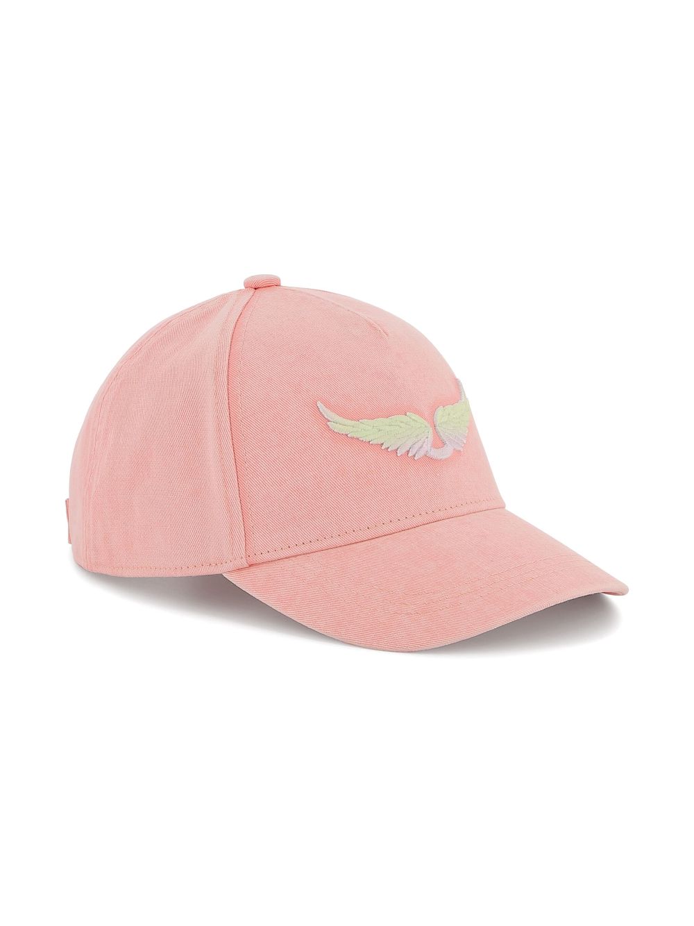 Logo-embroidered cap - Pink
