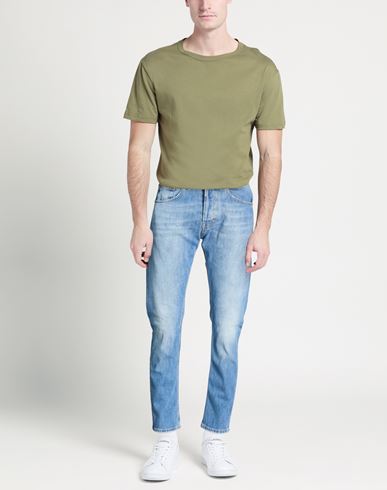 Man Jeans Blue Size 31 Cotton, Lycra