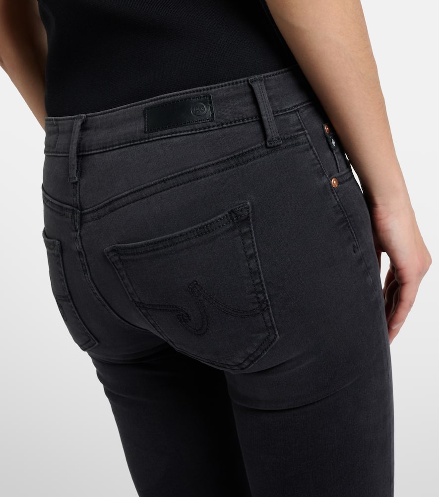 Low-rise skinny jeans