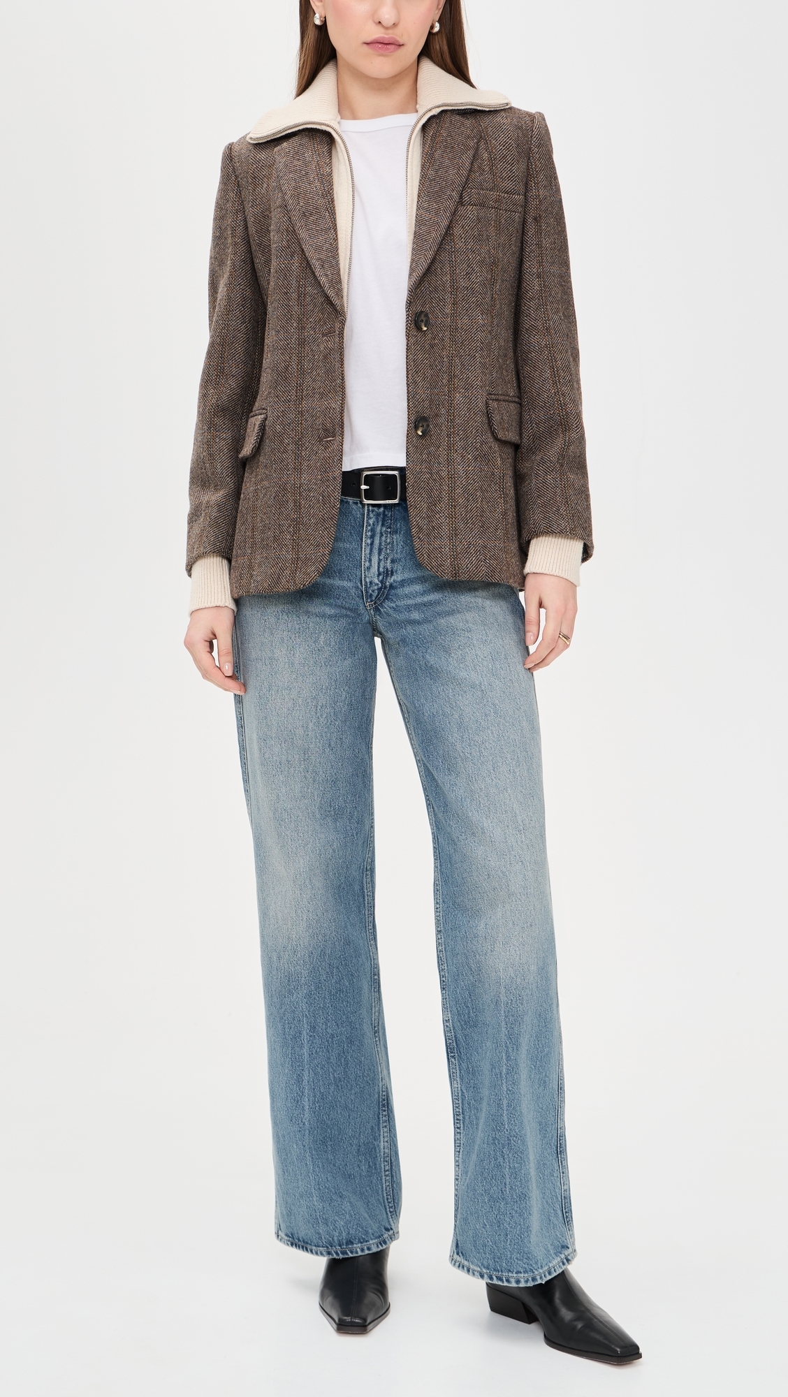 Saige Full Straight Jeans Rosland