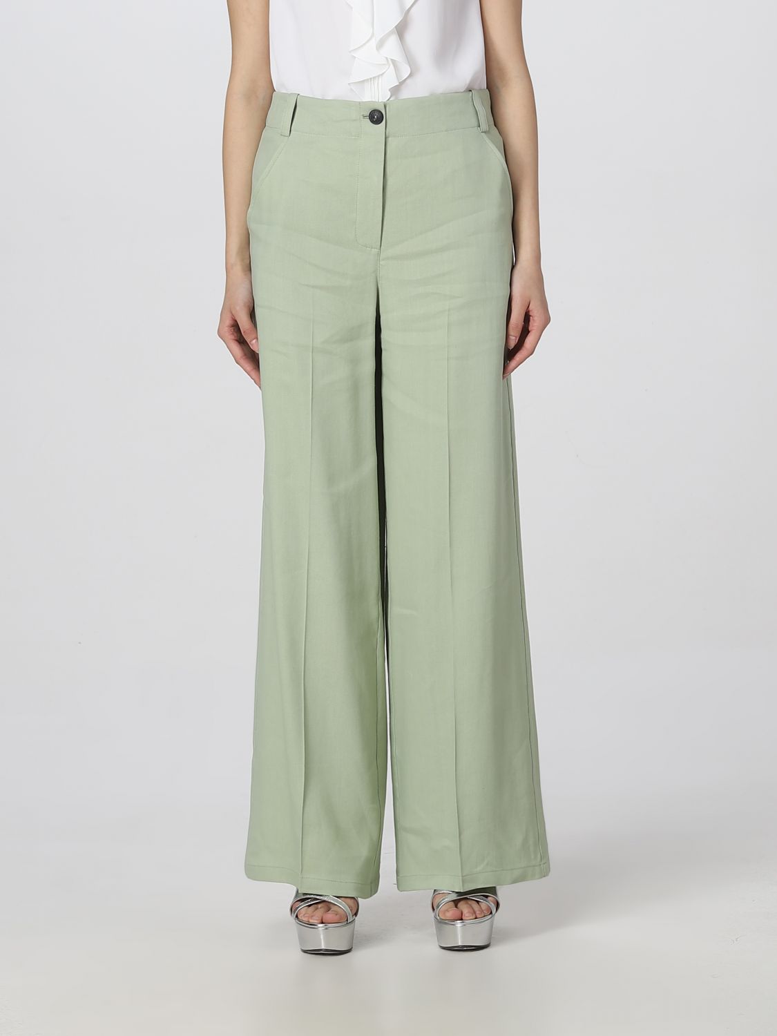 Pants Woman color Green