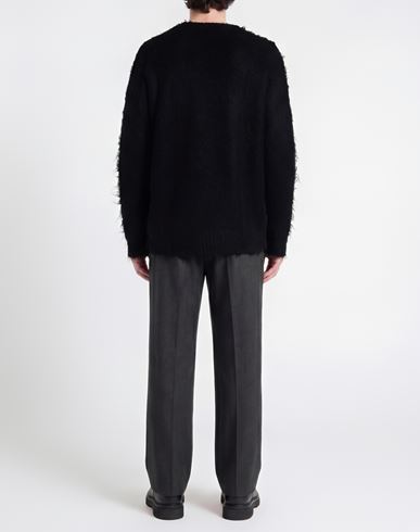 Man Sweater Black Size 44 Silk