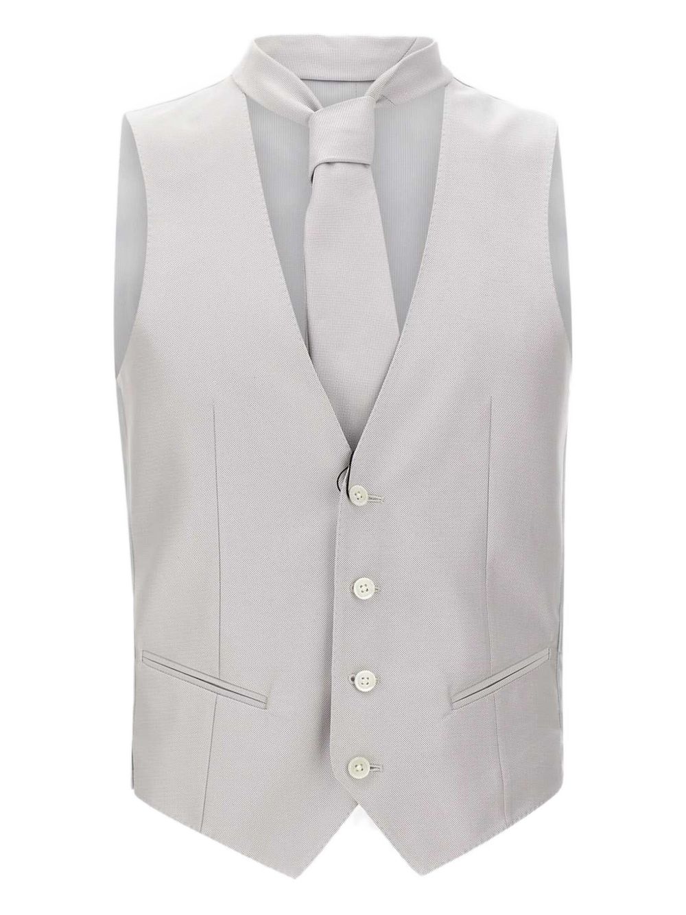 Corneliani V-neck waistcoat - Grey
