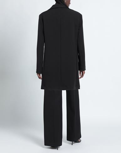Woman Blazer Black Size 4 Polyester, Elastane