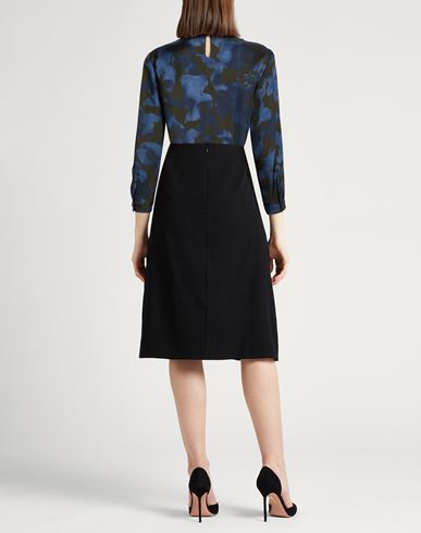Woman Top Navy Size 4 Viscose, Silk