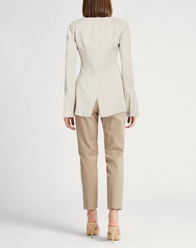 Woman Blazer Light grey Size S Viscose, Polyamide, Elastane