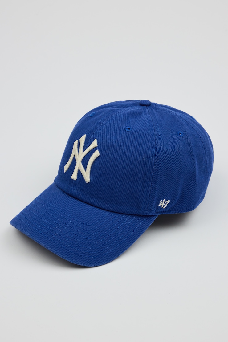 47 BRAND Clean Up Cap  - NY - Blue - Women Clothing