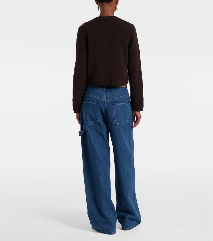 Wool and cashmere cardigan