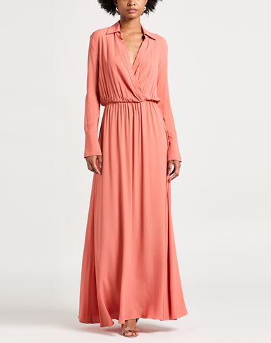 Woman Maxi dress Antique rose Size 10 Silk, Acetate