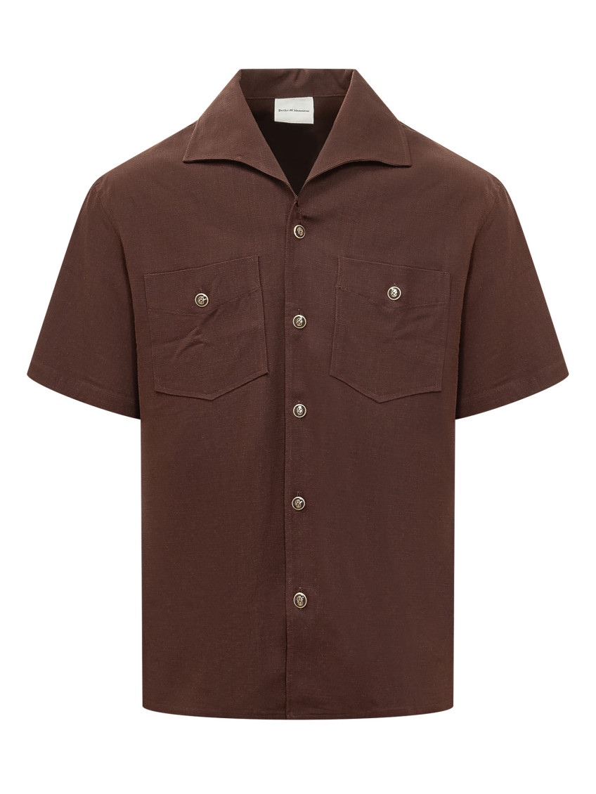 Brown Regular Solid Shirt