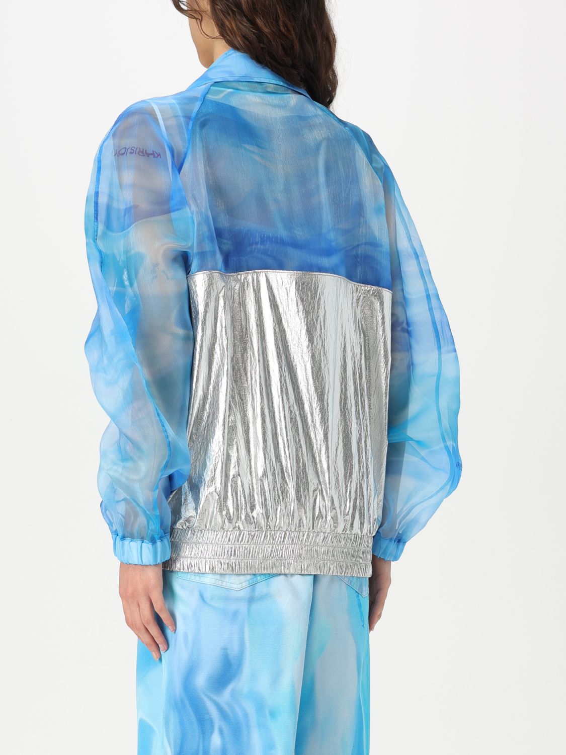 Air Moon windbreaker jacket - Blue