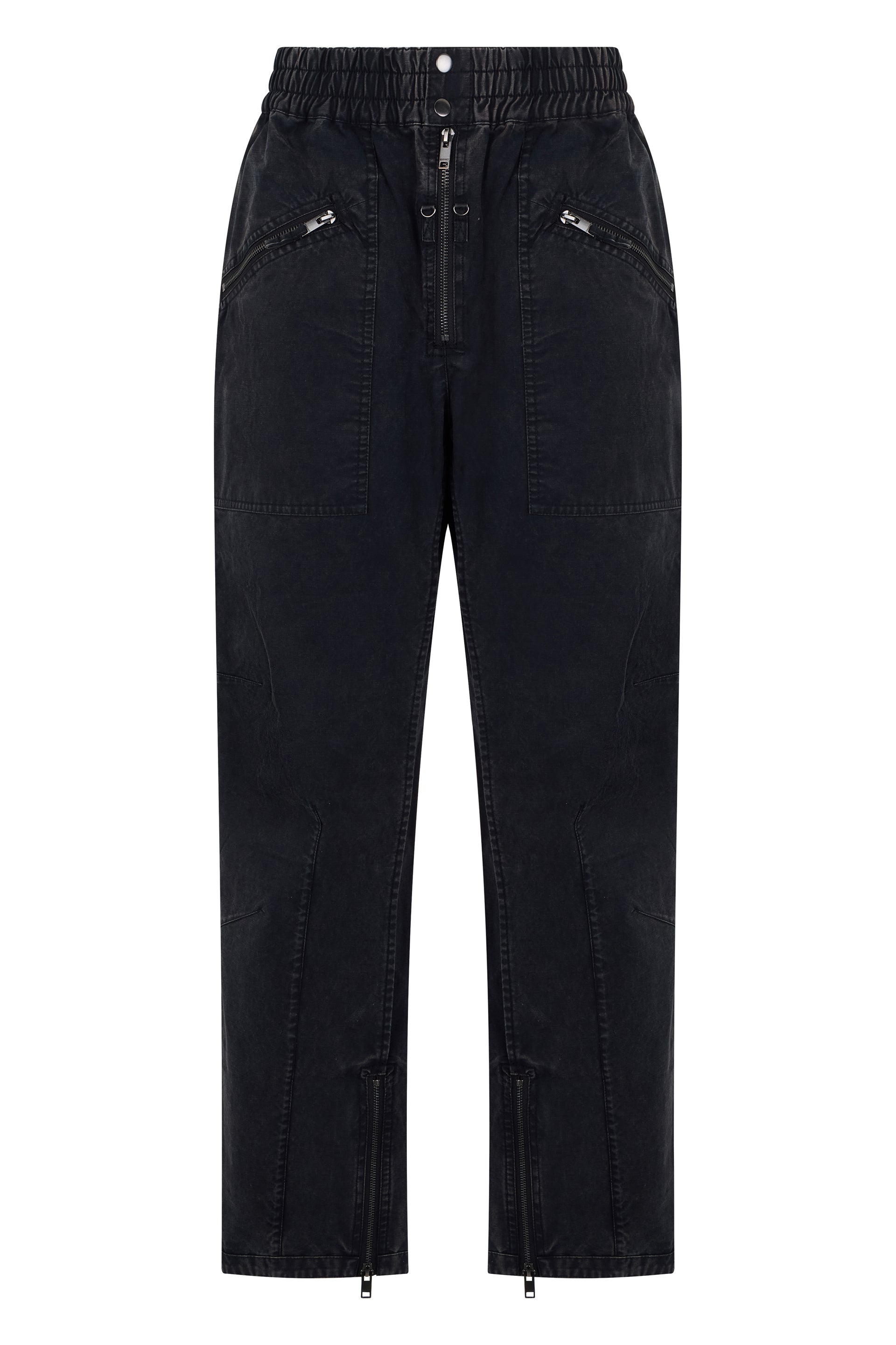 Utility Style Pants with Zipper - Standard Sizes Available