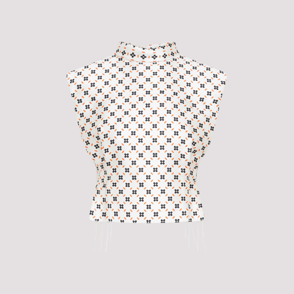 Cropped Sleeveless Top