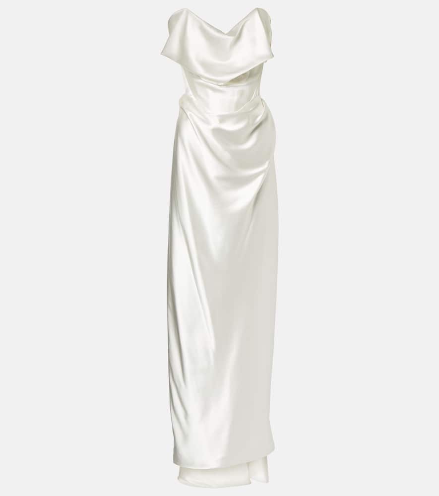 Bridal Nova Cocotte silk corset gown
