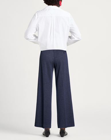 Woman Pants Midnight blue Size 10 Virgin Wool, Cotton, Polyester