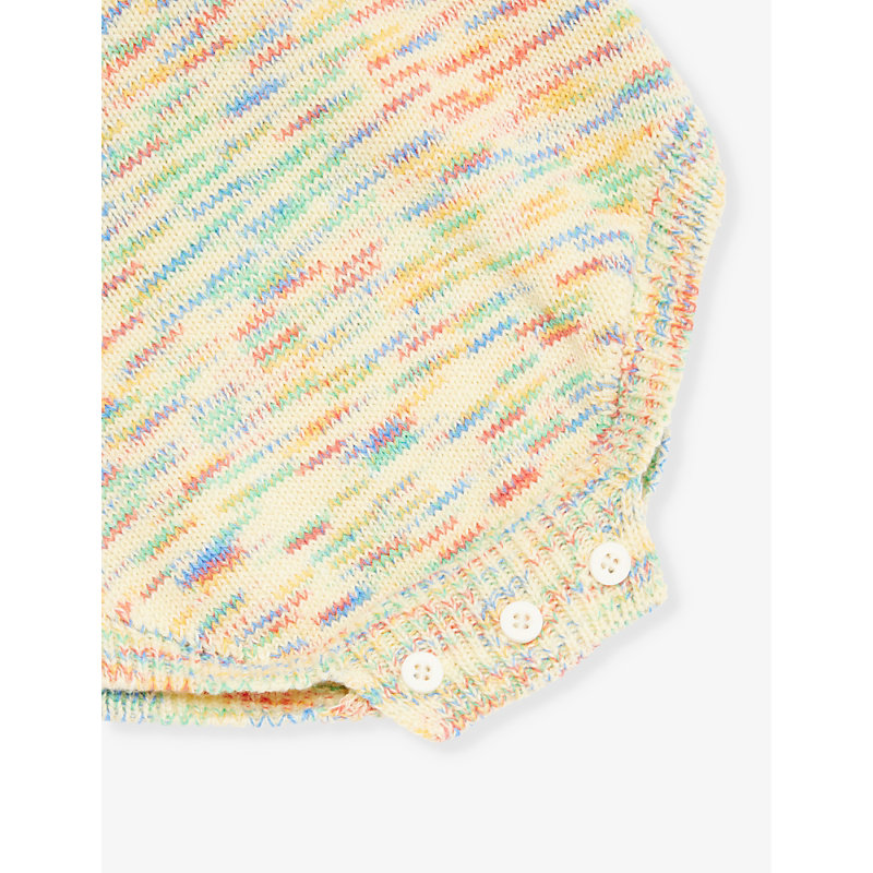 Magic Space Dye Cotton Knitted Romper