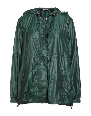 Malìparmi Woman Jacket Dark green Size 8 Polyester