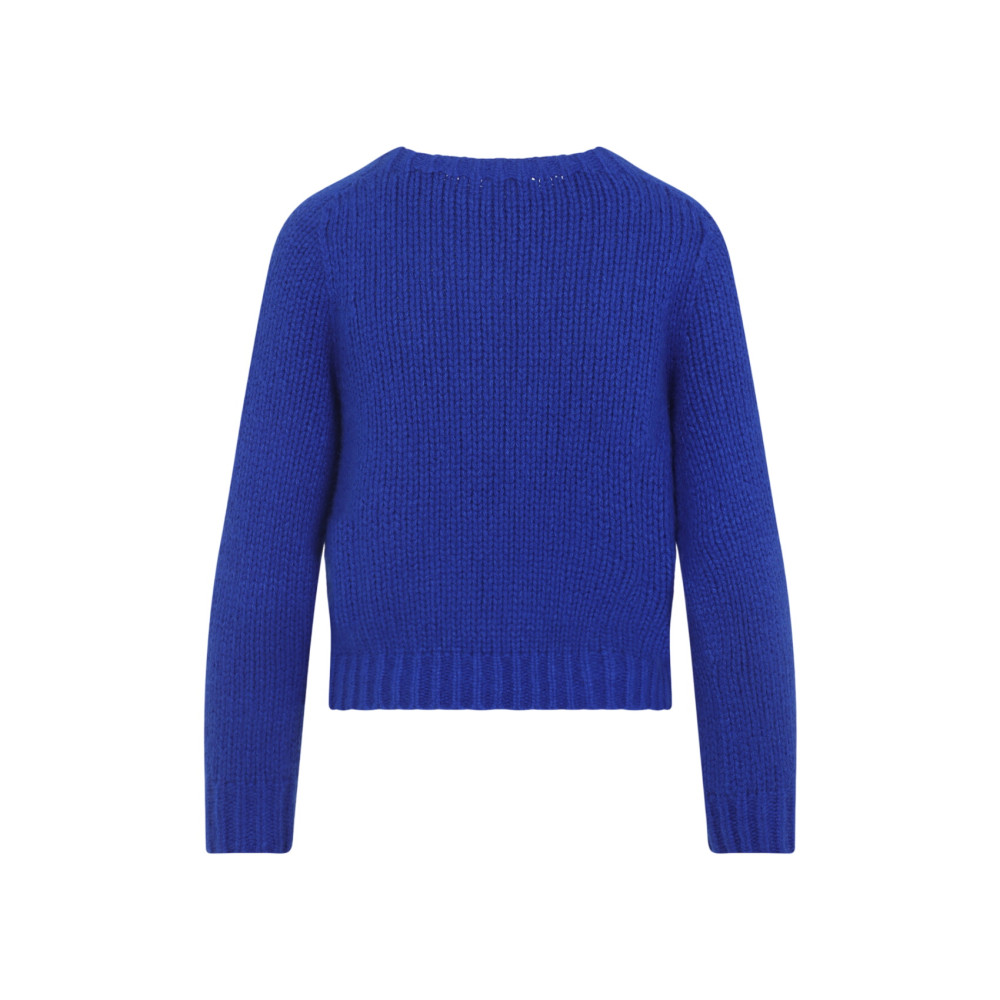 Royal Blue Crew Neck Sweater