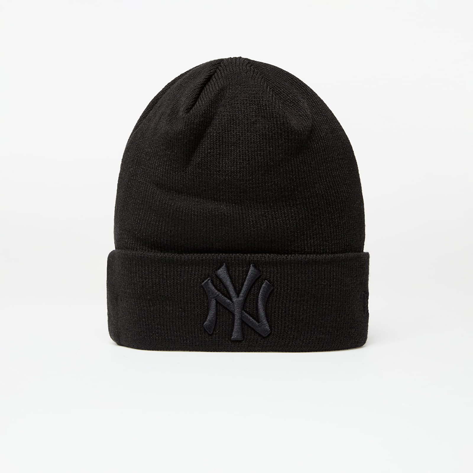 New Era Cap Mlb Essential Cuff Knit New York Yankees Black/ Black Universa