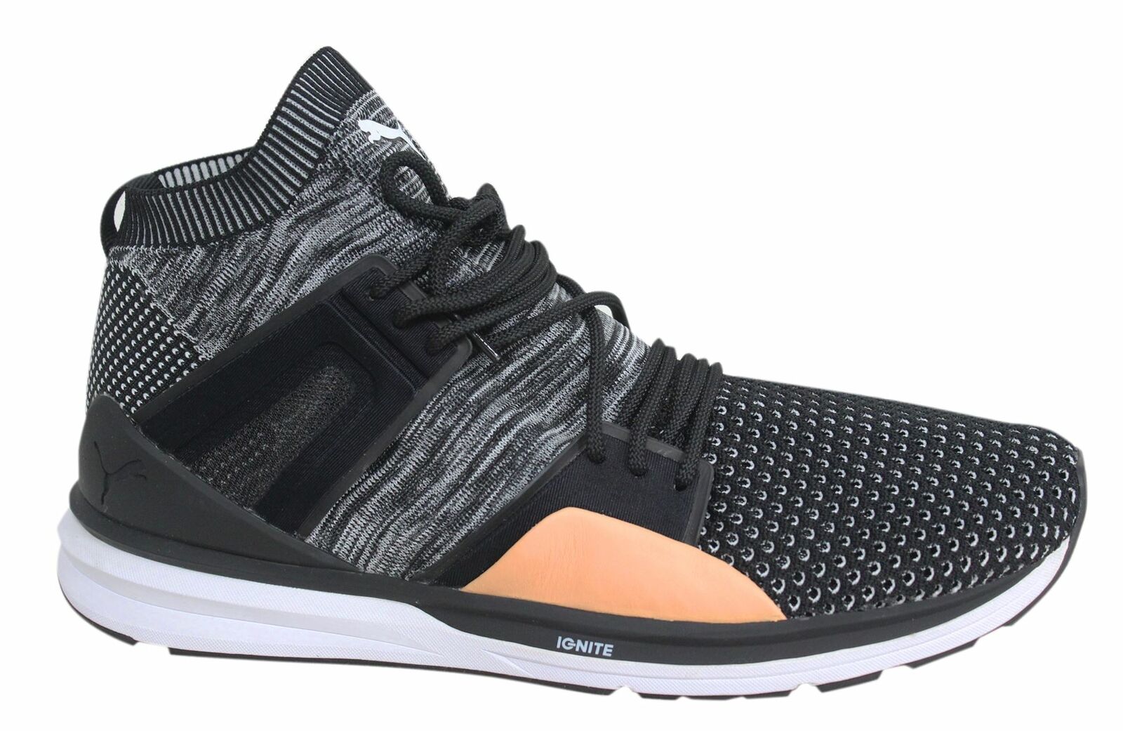 Puma Evoknit Moor Flamme des Glory Limitless Hi Schnürung Herren -Trainer 363134 01 D81